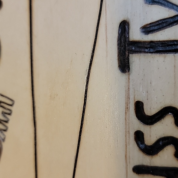 Funny pyrography sign - Picture 3 of 5